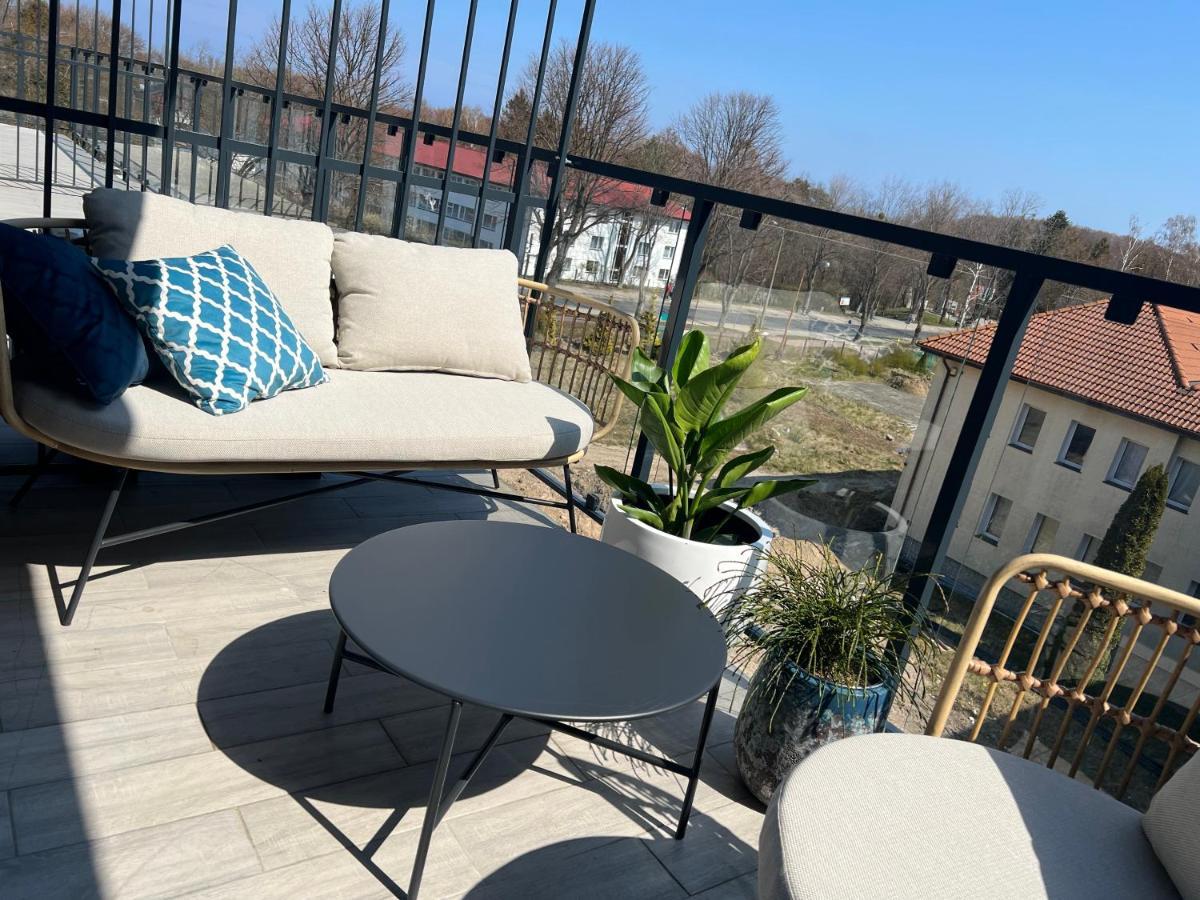 Apartament Blue Baltica 2 Pokoje Jastrzębia Góra Dış mekan fotoğraf